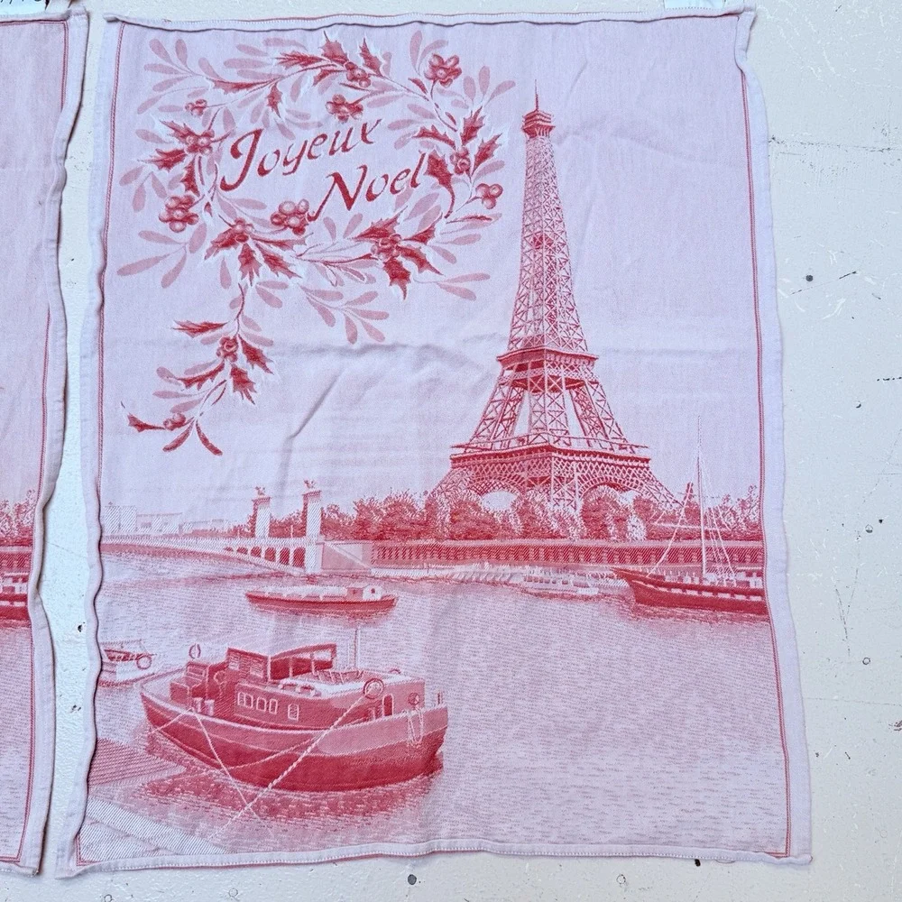 Sur La Table Eiffel Tower Kitchen Towel Paris  Decor French Gift Christmas Italy